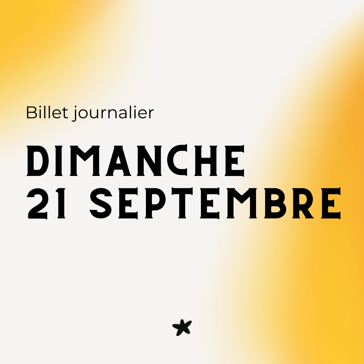 Sunday, September 21 - Daily Ticket