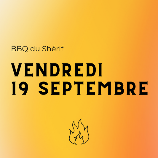 Friday, September 19 - Sheriff's BBQ