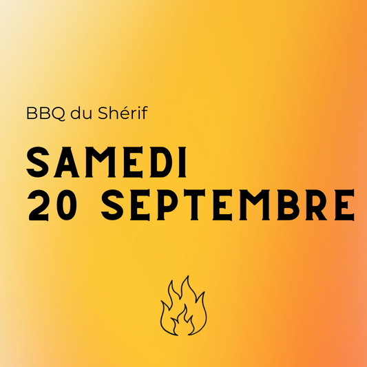 Saturday, September 20 - Sheriff's BBQ