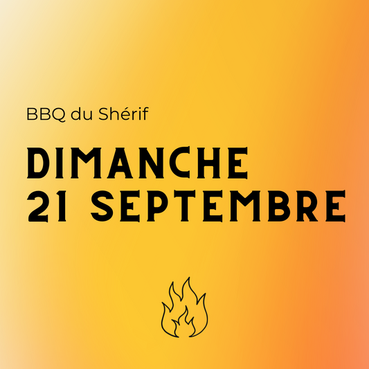 Sunday, September 21 - Sheriff's BBQ